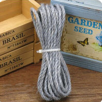 HKM-8917181 Multicolor 5MM Hemp Rope - 5 Meter Length for DIY Projects