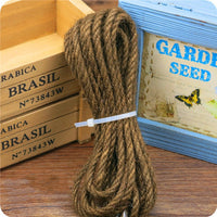 HKM-8917181 Multicolor 5MM Hemp Rope - 5 Meter Length for DIY Projects