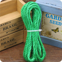 HKM-8917181 Multicolor 5MM Hemp Rope - 5 Meter Length for DIY Projects