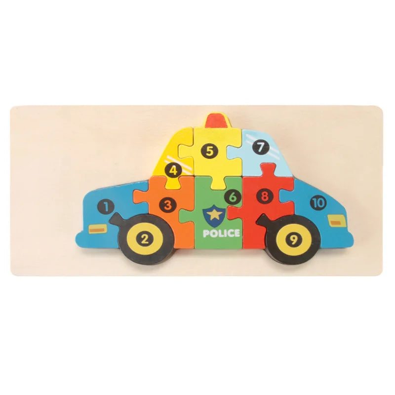 HKM-891731 Montessori Educational Wooden 3D Puzzle Game for Kids – Eco-Friendly and Non-Toxic Jigsaw Learning Toy