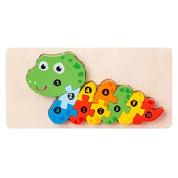 HKM-891731 Montessori Educational Wooden 3D Puzzle Game for Kids – Eco-Friendly and Non-Toxic Jigsaw Learning Toy