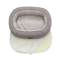 HKM-8917949 Comfortable Waterproof Orthopedic Cat and Dog Nest in Gray, Size M and L Available