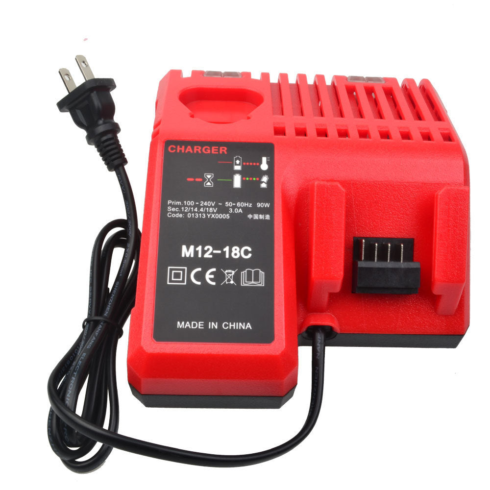 HKM-891795 Dual-Slot Lithium Battery Charger with Multiple Output Voltages, Fast Charging and Compact Design