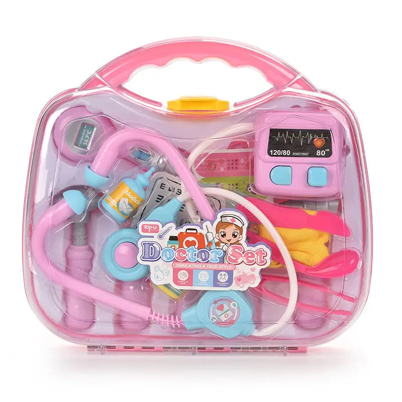HKM-892115 Portable Doctor Role Play Toy Set for Kids, Educational Pretend Play for Ages 2-7