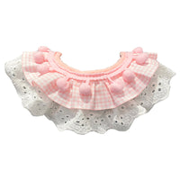 HKM-8921277 Triangular Scarf for Pets – Cat and Dog Saliva Towel in Pink & Blue, Sizes XS to XL