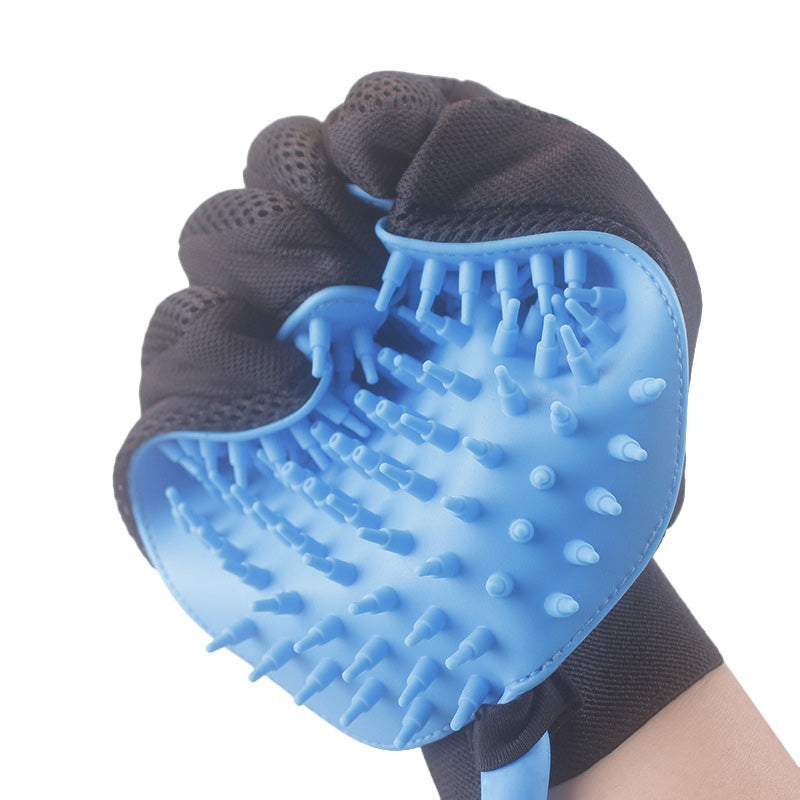 HKM-8921533 Handheld Pet Shower Head with Massage Gloves for Dogs, Cats, and Horses