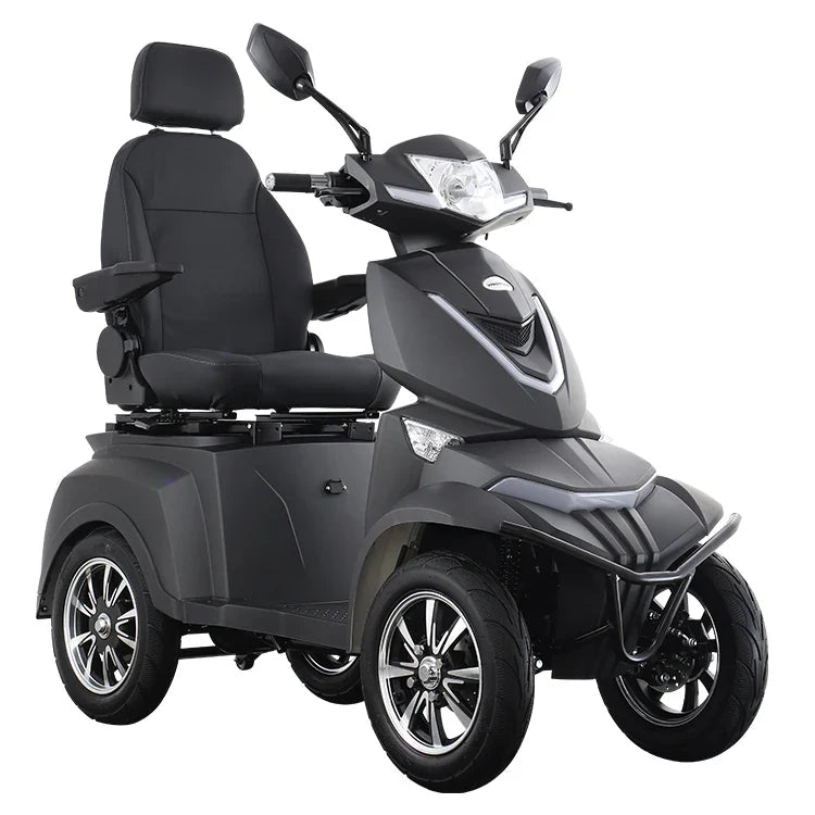 HKM-892307 1000W Four Wheel Electric Mobility Scooter, EEC Certified, 60V 20Ah Lead Acid Battery, Max Speed 25km/h, Range 40-50km, LED Lights