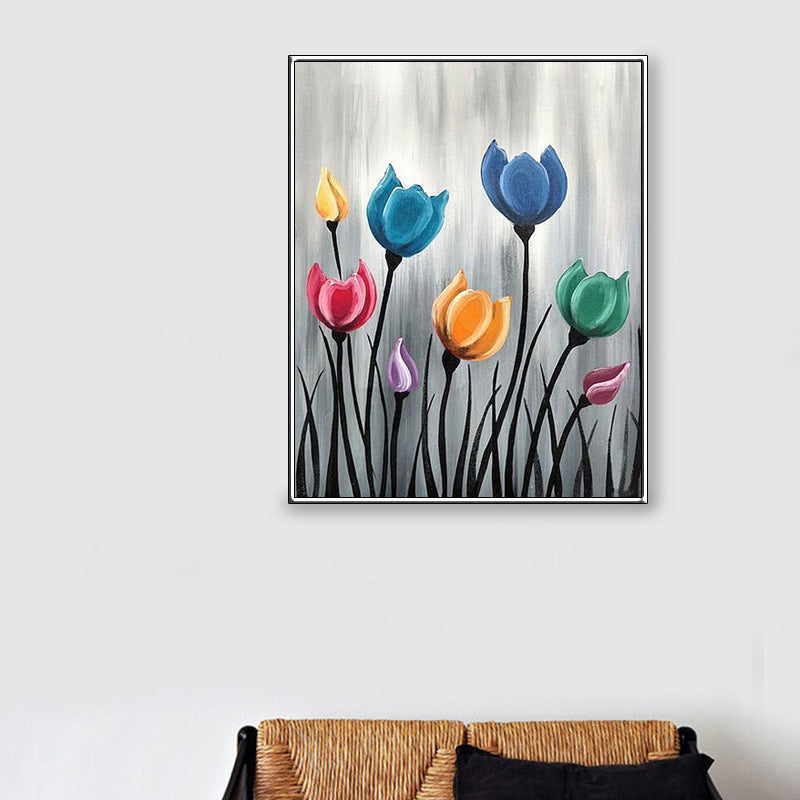 HKM-892435 Diamond Painting Canvas Kits - Multiple Sizes Available (30x40, 40x50, 50x65, 55x80)