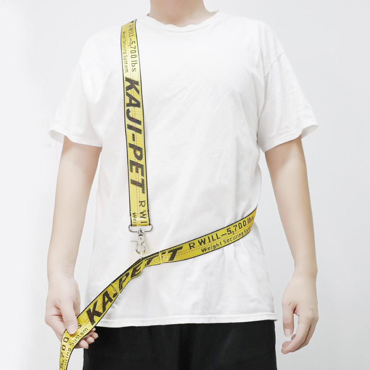 HKM-892435 Multifunctional Nylon Pet Traction Pulling Belt with Adjustable Shoulder Straps