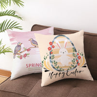 HKM-892499 Single-Sided Brushed Plain Weave Pillowcase - 45x45cm, Hand-Stitched, Digital Printing