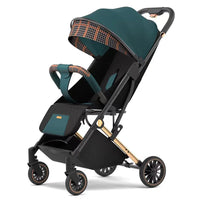 HKM-892627 Lightweight Compact Travel Stroller with One-Hand Fold Mechanism for Infants