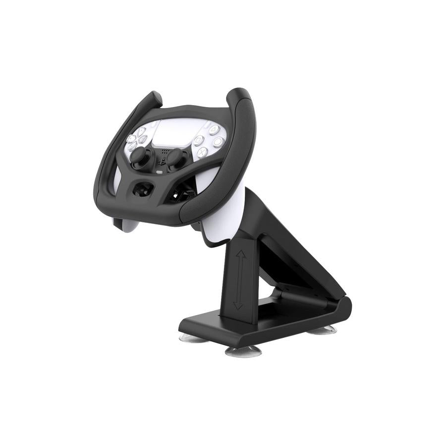 HKM-892755 Gamepad Steering Wheel Bracket with Suction Cup for Enhanced Gaming Experience