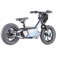 HKM-893011 12-Inch Electric Kids Balance Bike with 36V Lithium Battery and 200W Motor, 2 Speed Modes