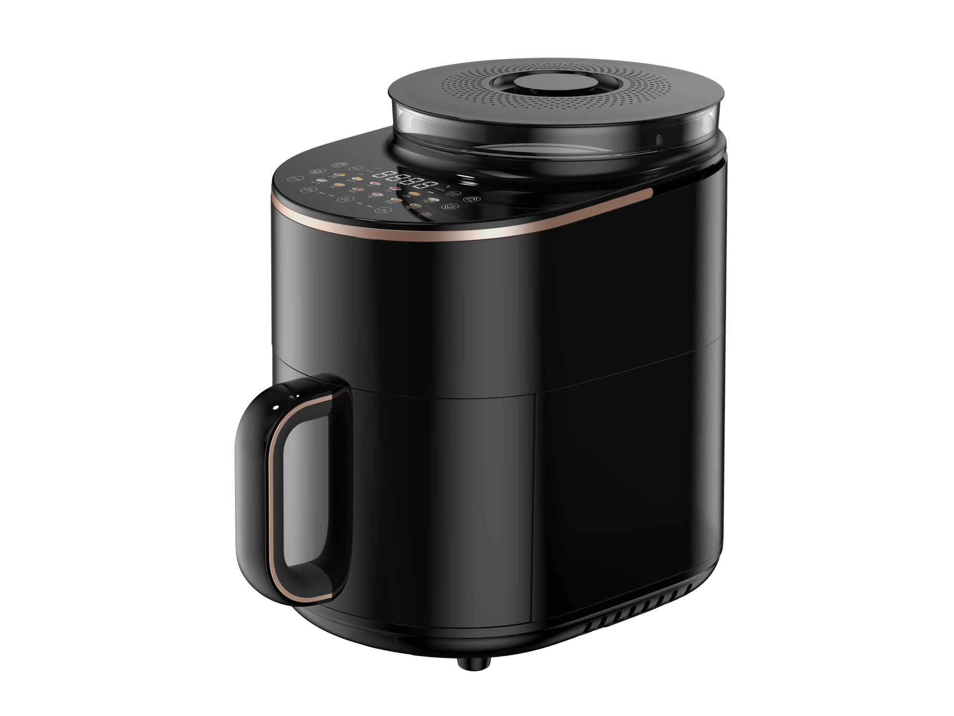 HKM-893011 4.5L Multifunctional Steam Air Fryer with Visible Cooking Pot and Large Capacity