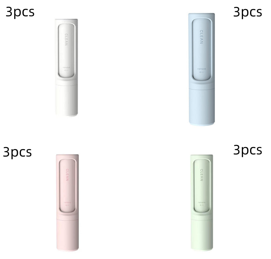 HKM-8931005 Reusable Pet Hair Remover Brush - Portable Self-Cleaning Lint Roller for Effective Fur and Dust Removal