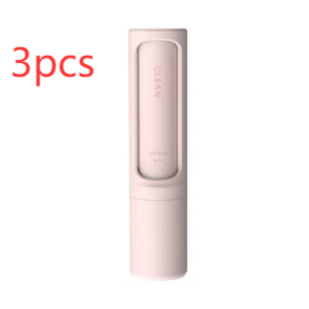 HKM-8931005 Reusable Pet Hair Remover Brush - Portable Self-Cleaning Lint Roller for Effective Fur and Dust Removal