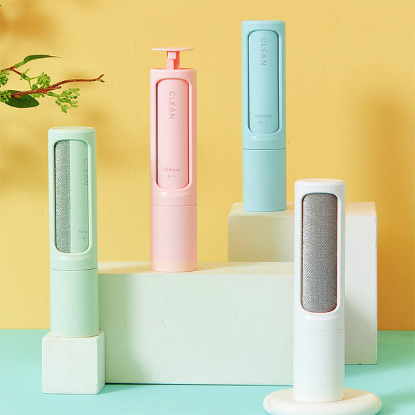 HKM-8931005 Reusable Pet Hair Remover Brush - Portable Self-Cleaning Lint Roller for Effective Fur and Dust Removal