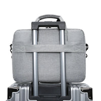 HKM-893139 Lightweight Waterproof Crossbody Briefcase for 15.6 Inch Laptops, Unisex Design