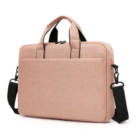 HKM-893139 Lightweight Waterproof Crossbody Briefcase for 15.6 Inch Laptops, Unisex Design