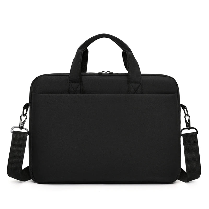 HKM-893139 Lightweight Waterproof Crossbody Briefcase for 15.6 Inch Laptops, Unisex Design