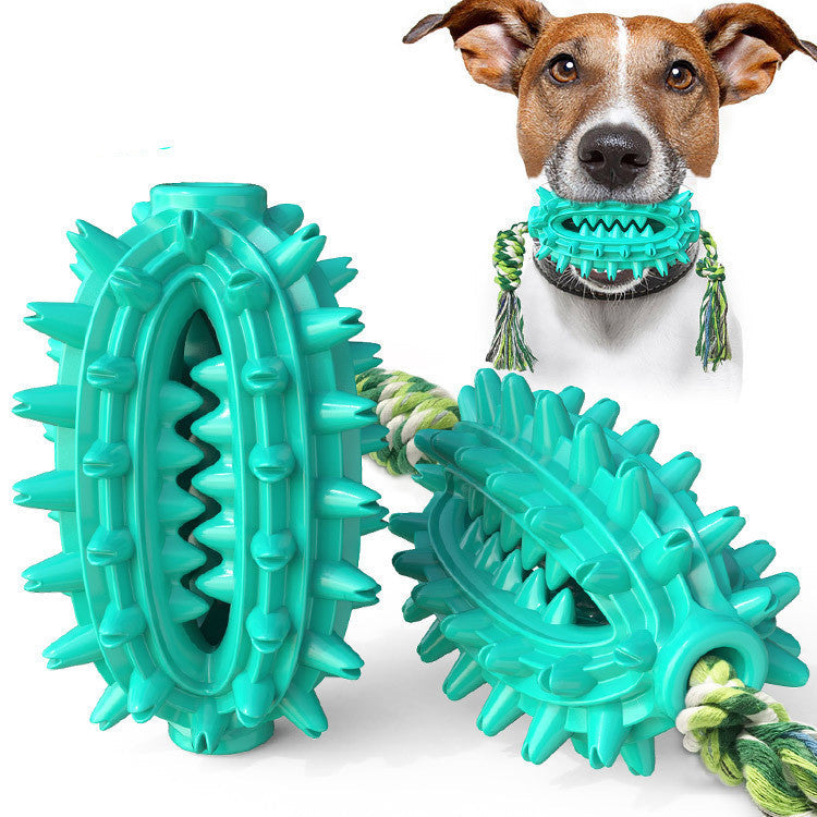 HKM-893203 Dog Toy With Rope Fairy Ball Molar Stick Toothbrush Dog Vent Chew