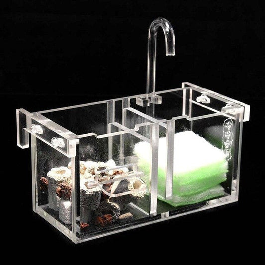 HKM-893267 Wet Filter Box for Oil-Water Separation in Fish Tanks, Non-Woven Fabric, Precision Filtration