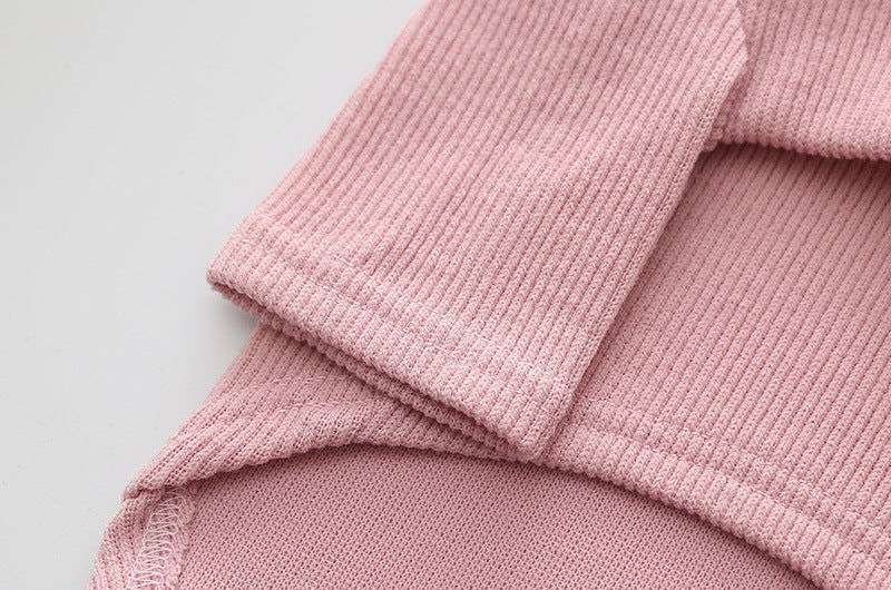 HKM-8933181 Knitted Sweater with Rabbit Ears for Small Dogs - Wool Material