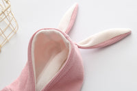 HKM-8933181 Knitted Sweater with Rabbit Ears for Small Dogs - Wool Material