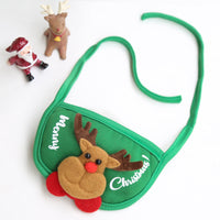 HKM-8933565 Pet Autumn and Winter Cartoon Clothes and Accessories - Saliva Towel and Hat Set