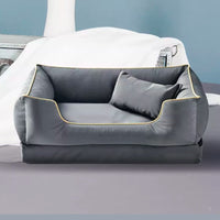 HKM-8935229 Universal Waterproof Kennel with Removable Machine Washable Liner - Scratch and Bite Resistant