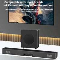 HKM-893587 Home Theater Soundbar System with Subwoofer for Enhanced TV Audio Experience