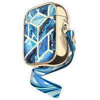 HKM-893651 Marble Protective Case for AirPods 1st/2nd Generation – Compatible with Apple Devices, Available in Various Colors