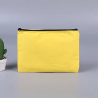 HKM-893715 Large Capacity Canvas Pencil Case for School and Office Storage - Cute Kawaii Design