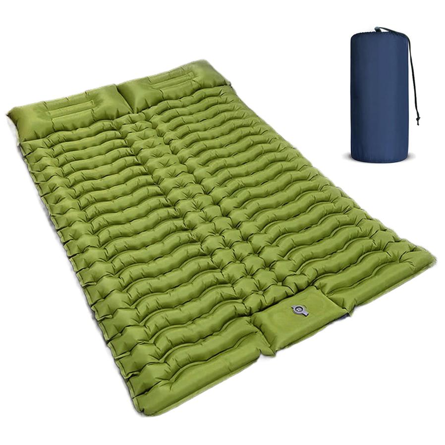 HKM-893779 Double Self-Inflating Camping Mattress - Convenient and Comfortable Outdoor Sleep Solution