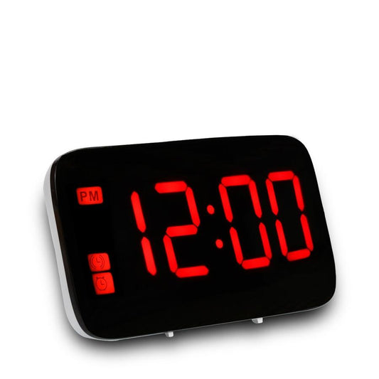 HKM-893779 Large LCD Display LED Alarm Clock with Snooze and Multiple Functions