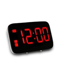 HKM-893779 Large LCD Display LED Alarm Clock with Snooze and Multiple Functions