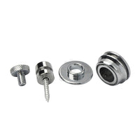 HKM-893843 Non-slip Metal Back Strap Buckle for Electric Guitar and Bass