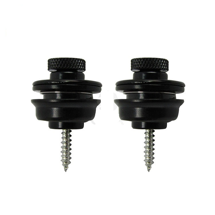 HKM-893843 Non-slip Metal Back Strap Buckle for Electric Guitar and Bass