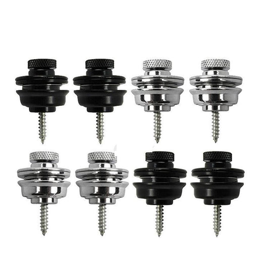 HKM-893843 Non-slip Metal Back Strap Buckle for Electric Guitar and Bass