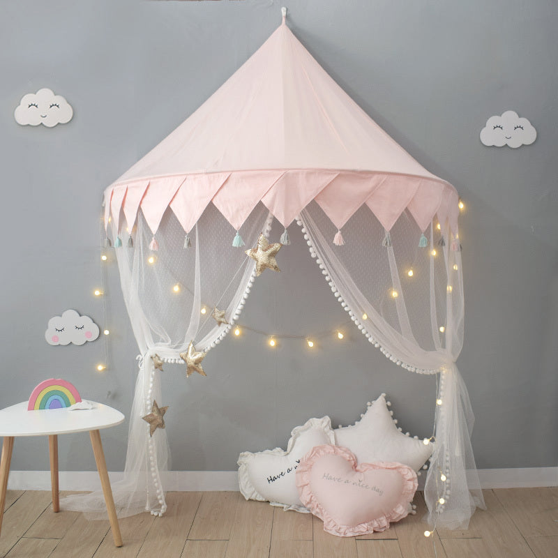 HKM-893907 Mosquito Net for Awnings - Cotton Fabric, 150cm Height, Ideal for Children's and Adult Rooms, Game Rooms, Outdoor Spaces