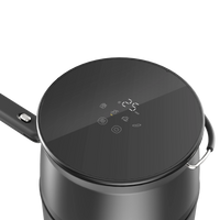 HKM-894163 Portable 2L Outdoor Air Fryer with Multifunctional Cooking Capabilities for Energy-Efficient Charcoal Use