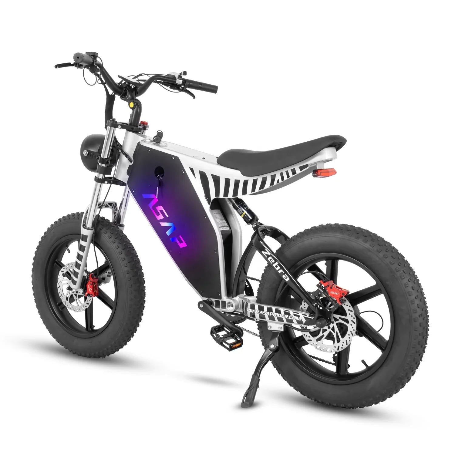 HKM-894291 20 Inch Full Suspension Electric Off-Road Fat Tire Bike with 1000W Motor and 48V Battery