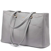 HKM-894291 Stylish 15.6 Inch Women's Laptop Handbag for Office and Business - Large Capacity Notebook Tote Bag