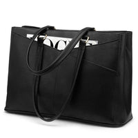 HKM-894291 Stylish 15.6 Inch Women's Laptop Handbag for Office and Business - Large Capacity Notebook Tote Bag