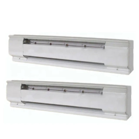 HKM-894355 Electric 4ft 1000W Wall Mount Heater with Adjustable Thermostat and Safety Features for Indoor Use