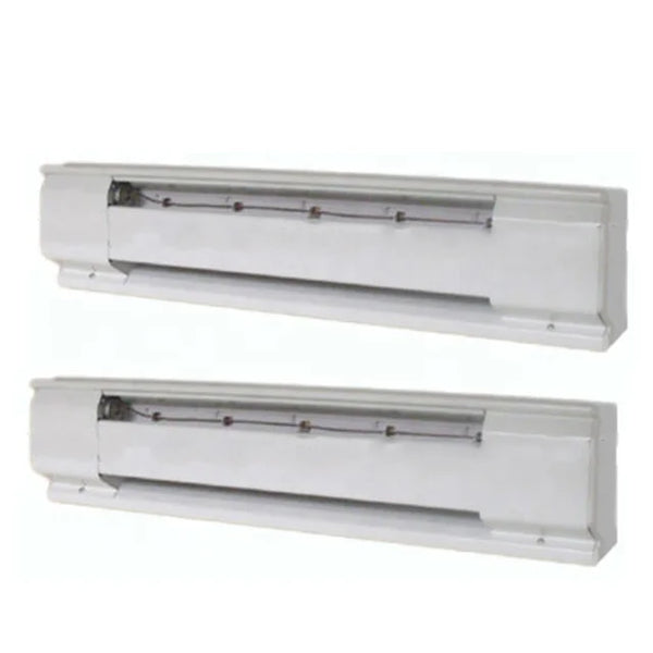 HKM-894355 Electric 4ft 1000W Wall Mount Heater with Adjustable Thermostat and Safety Features for Indoor Use