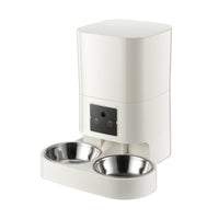HKM-8944701 Intelligent Automatic Pet Feeder with Timer ¨C Single & Double Bowls, Multiple Color Options Available