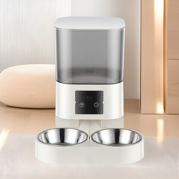 HKM-8944701 Intelligent Automatic Pet Feeder with Timer ¨C Single & Double Bowls, Multiple Color Options Available