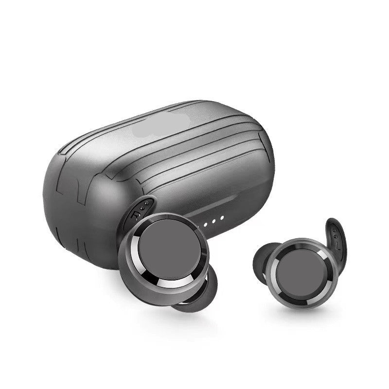 HKM-894483 True Wireless Bluetooth 5.0 Headset with Charging Case and Voice Control
