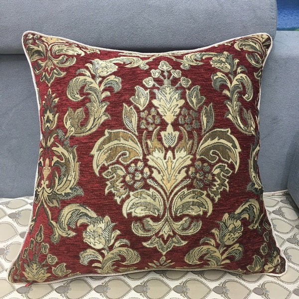 HKM-894547 European Style Checkered Pillow Cover in Multiple Colors and Sizes